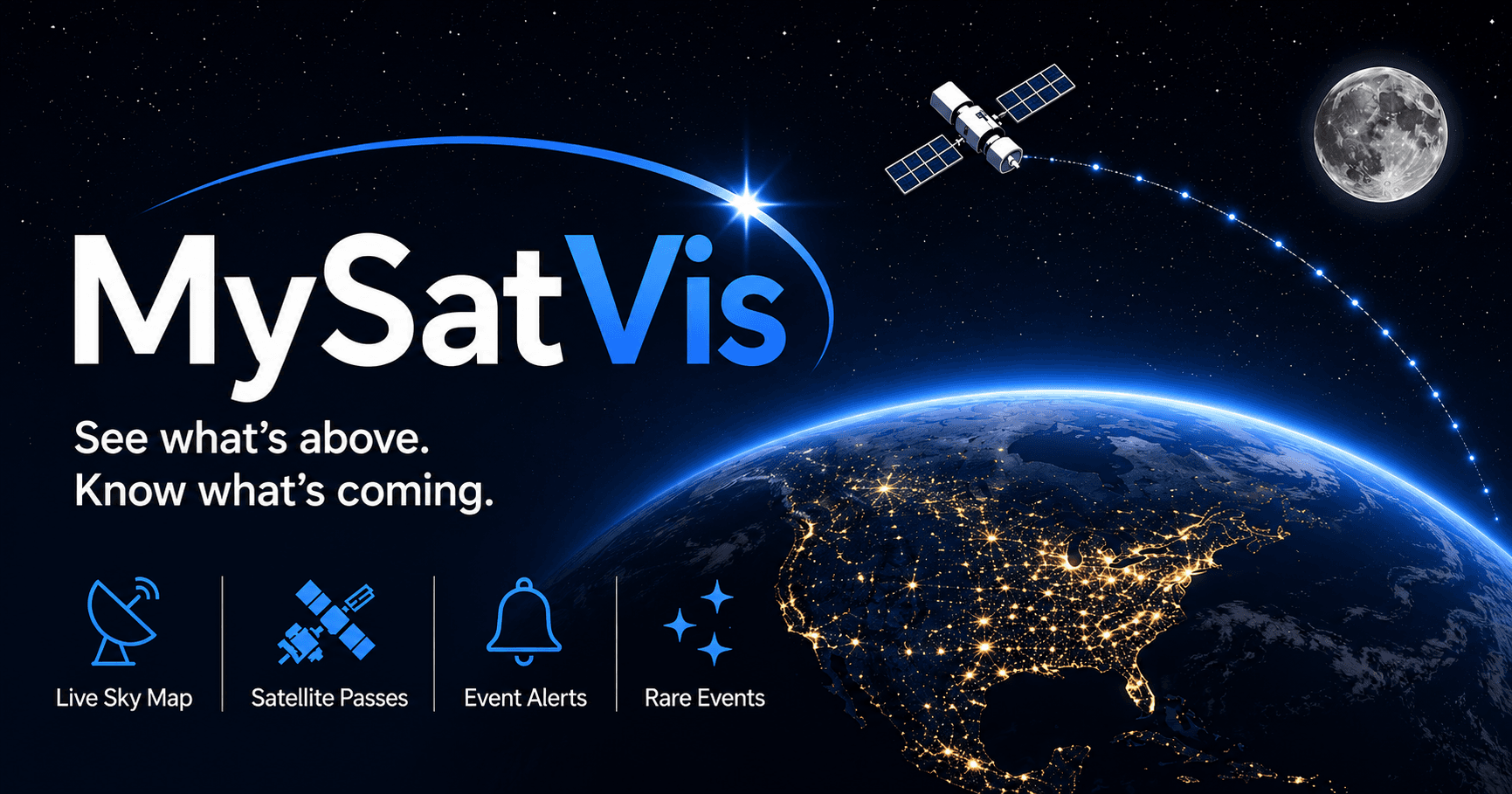 MySatVis sky map preview
